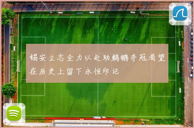 锡安立志全力以赴助鹈鹕夺冠渴望在历史上留下永恒印记